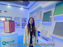 YANING Laminar Air Flow Hood Terminal Housing Camera pulita Miglior filtrazione Fibra di vetro 99,995% 0,3micro