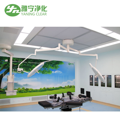 YANING Pannello Murale Ospedaliero Professionale Personalizzato Installazione Rapida Pannello Murale per Sala Operatoria Modulare Soluzione Modulare