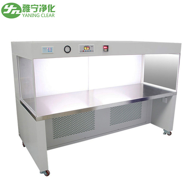 SUS 304 Cappuccio a flusso laminale orizzontale banco pulito 99,995% efficienza del filtro per bevande alimentari