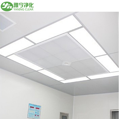 Placca di acciaio elettrolitico soffitto di flusso laminare per sala operatoria YANING certificato ISO
