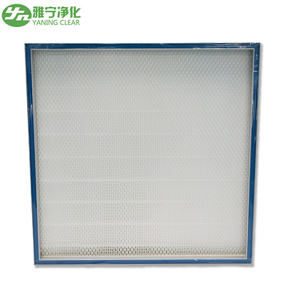 Particella di alta efficienza del filtro H13 H14 da Mini Deep Pleated Stainless Steel Hepa