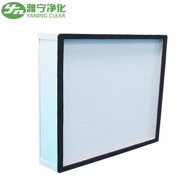 Struttura filtro dell'aria del lamiera galvanizzato di Mini Pleat HEPA per il sistema di ventilazione