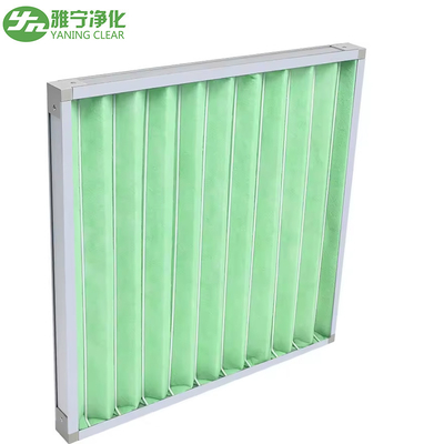Struttura sintetica della lega di alluminio di media del sistema di ventilazione di filtro dell'aria di Mini Pleat G4 pre