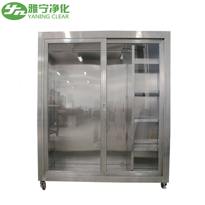 Grembiule a basso rumore Stocker Cabinet di flusso laminare di SUS del Governo 304 dell'indumento della stanza pulita