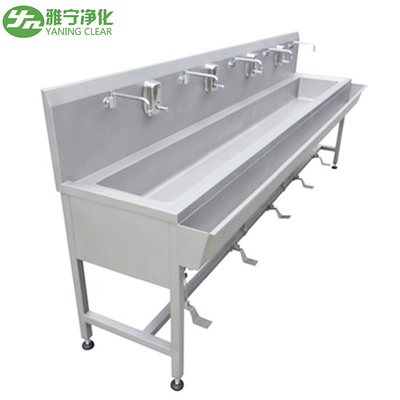 Lavandino a pedale del lavabo della mano di acciaio inossidabile per il laboratorio/sala operatoria