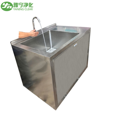 Lavandino del lavabo della mano di acciaio inossidabile del laboratorio 304 con il rubinetto del sensore