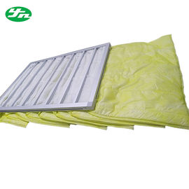 Filtro dell'aria medio della tasca, pulizia lavabile della condotta di HVAC del filtro dall'airbag F8