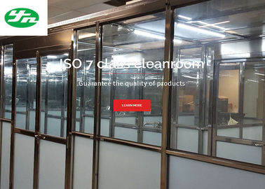 Cabina della stanza pulita di iso 7 di FDA GMP disponibile come il singolo passaggio o diffusione