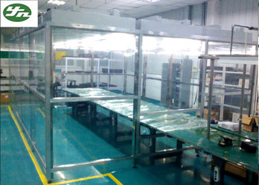 Modular Type Prefabricated Clean Room , Filter Cleaning Booth For Semiconductor