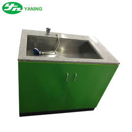 Small Medical Hand Wash Sink With Marble Slab And Stainless Steel Filter Net