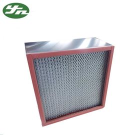 Temperatura elevata di resistenza di filtro dell'aria degli ss 304 HEPA per area pulita ad alta temperatura
