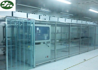ISO Approved Clean Room Modular Soft Wall Aluminum Frame For OLED Production