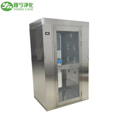 Yaning GMP Acciaio inossidabile Doccia aria pulita con velocità dell'aria di 22-27m/S e 380V/50Hz Parametro di potenza dell'attrezzatura