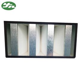 Filtro galvanizzato dalla Banca filtro/V HEPA di Mini Pleat HEPA della struttura per stanza pulita