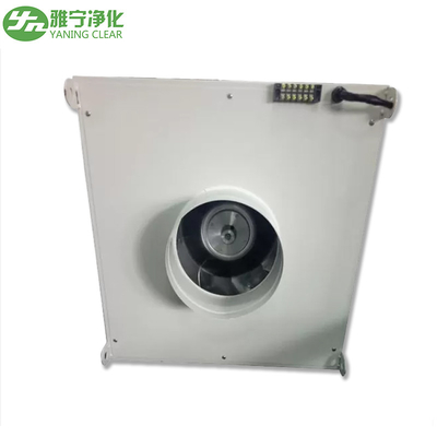 Il materiale dell'acciaio dell'unità di filtraggio del fan del ventilatore FFU spolverizza la scatola ricoprente di Hepa con il fan