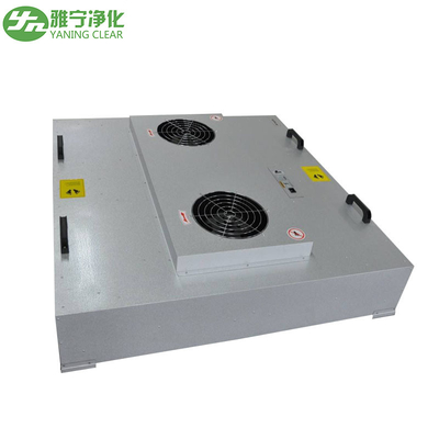 Unità del fan di Gray Double Motor Ffu Filter, tempo di impiego lungo pulito delle unità di filtraggio del ventilatore da appartamento