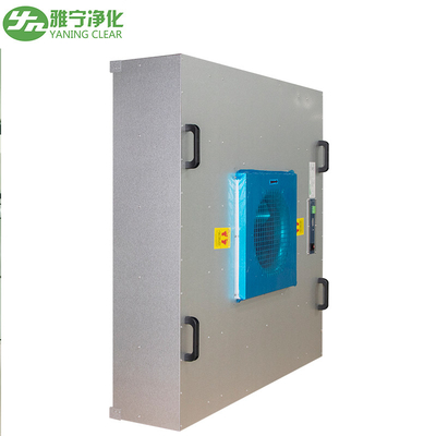Sistema di filtraggio HEPA del soffitto della stanza pulita Unità di filtraggio del ventilatore FFU con collegamento al blocco terminale