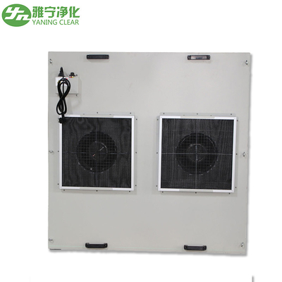 Il CE standard ISO14644-1 del locale senza polvere di YANING ha certificato la parete del soffitto di progettazione dell'unità di filtraggio del fan del purificatore FFU Hepa dell'aria di flusso laminare