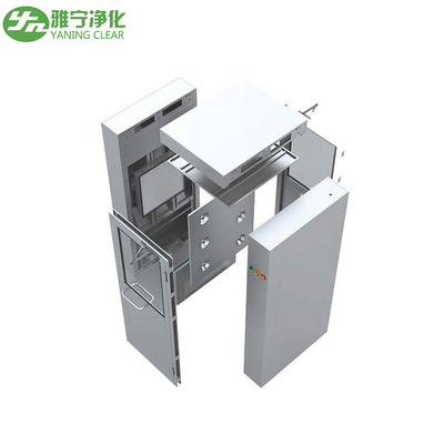 Yn-1500A supporto in acciaio inossidabile doccia con aria in camera pulita con dimensioni personalizzabili Lxwxh di 790X880X1910mm