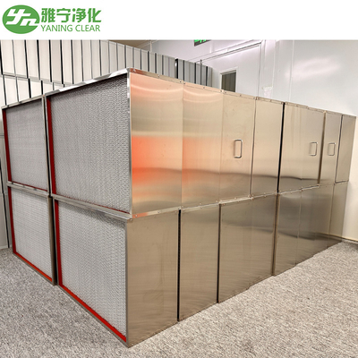 Filtro HEPA resistente alle alte temperature a prova di calore 595*595*295mm o pressione finale personalizzata 400pa