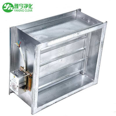 Valvola di regolazione galvanizzata sistema di ventilazione del volume di aria dell'acciaio nella canalizzazione dell'aria