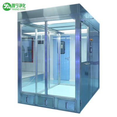 YANING ISO Certificato GMP Camera Bianca in Acciaio Inox con Flusso Laminare, Cabina Pulita, Nuova Condizione, Apparecchiatura di Purificazione dell'Aria