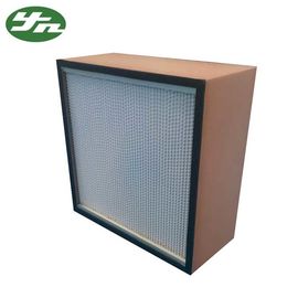 Volume di aria pieghettato profondo del ³ /h del separatore 1500m della carta da filtro di Hepa della pagina di legno per stanza pulita
