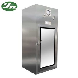 Passaggio attraverso le camere, materiale d'acciaio freddo del locale senza polvere dell'unità di filtraggio del fan della scatola di passaggio della cascata di particelle