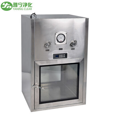 SUS304/201 Stainless Steel Cleanroom Pass Box con blocco elettrico e dimensioni personalizzabili