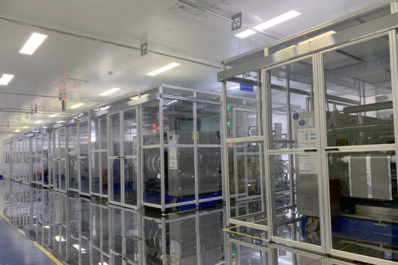 Nuova cabina d'aria per camera bianca modulare senza polvere standard ISO Yaning con dimensioni personalizzate per uso di laboratorio
