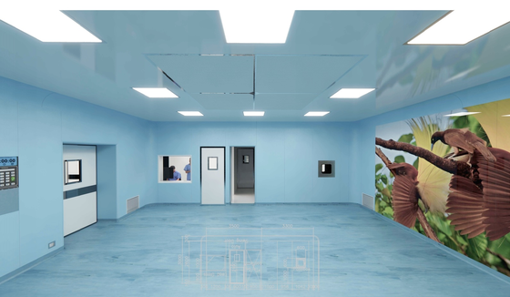 Soffitto a Flusso Laminare Chirurgico YANING con Filtrazione HEPA H14 e Controllo Intelligente PLC per Pulizia ISO Classe 5