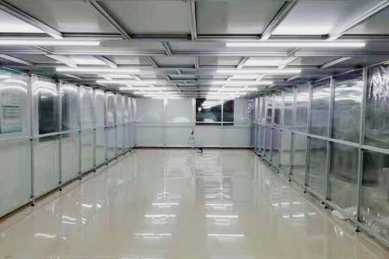 GMP ISO 14644 Compliant Clean Room Booth with Smart PLC Control and H14 HEPA Filtration for Pharmaceutical Production