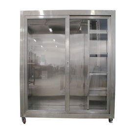 Static 1500*750*1800mm Costume Cubicle Assemblaggio camera pulita armadio di abbigliamento