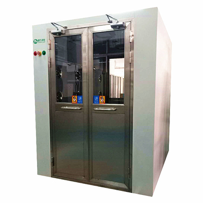 La polvere di YANING ha ricoperto la stanza ermetica della cascata di particelle della doppia porta di polvere da rimozione 1500W HEPA dell'interruttore di sicurezza d'acciaio del filtro