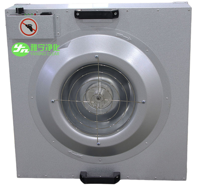 Lamiera galvanizzato senza polvere del locale senza polvere dell'unità di filtraggio del fan di Hepa H14 FFU 170W