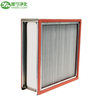 H14 ISO5 Fiberglass Clean Room Hepa Air Filters For Terminal Hood And Fan Filter Unit FFU Module